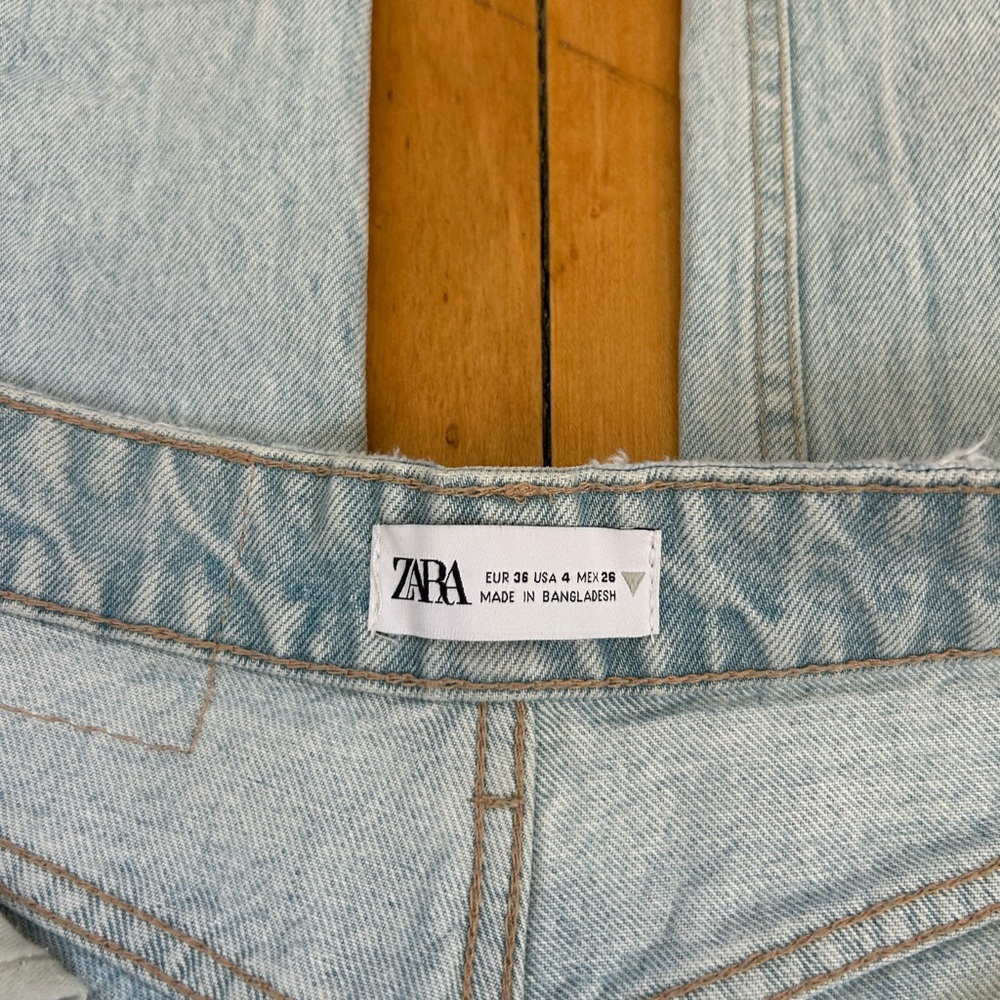Zara Light Blue Denim Jeans